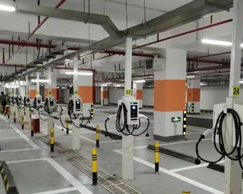 BDcharge Qianhai World Qinchengda Park project charging station put into operation